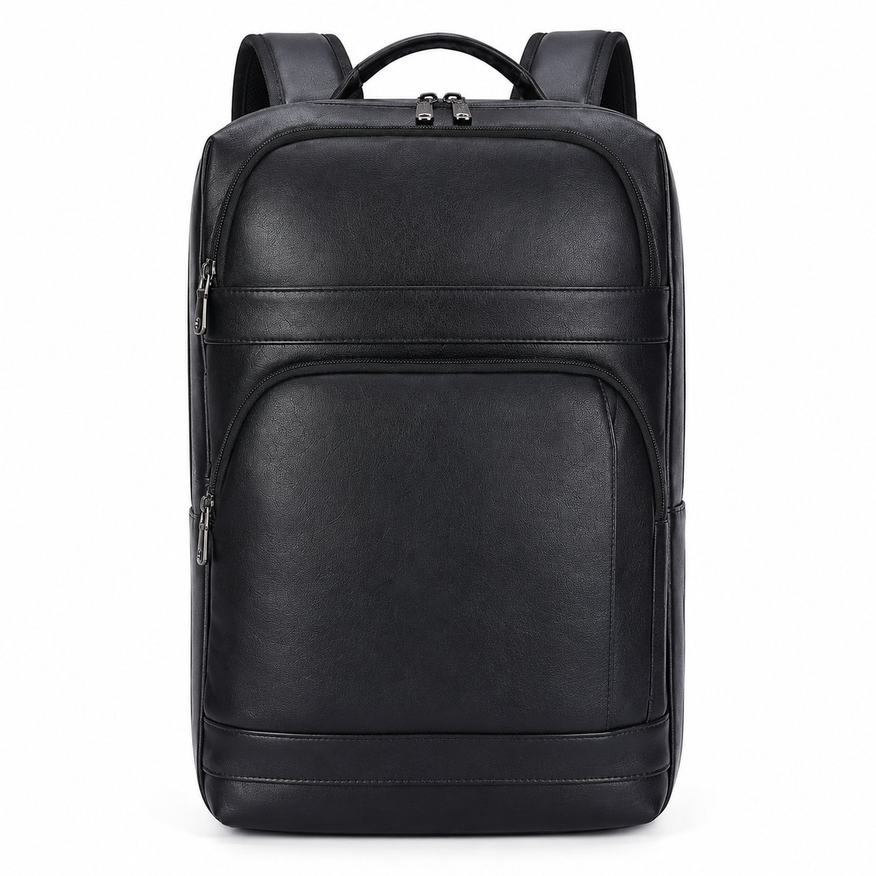 álvaro agape leather backpack Black – ALVORA LEATHER slimmest laptop backpack Gear-Up Hello Kitty® Glam in 11”x14” laptop compartment size:17