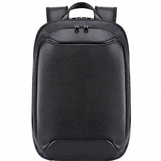 Black Leather Backpack