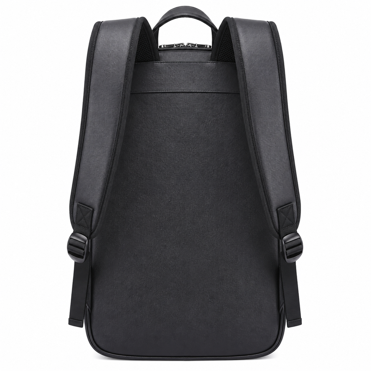 Black Leather Backpack
