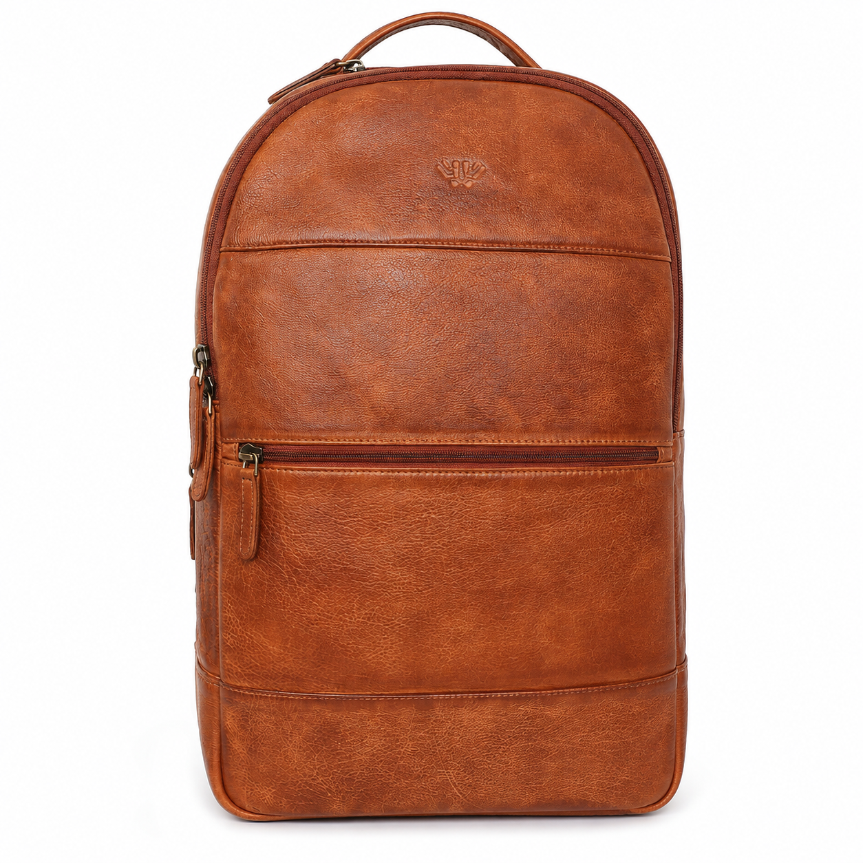Brown Leather Backpack