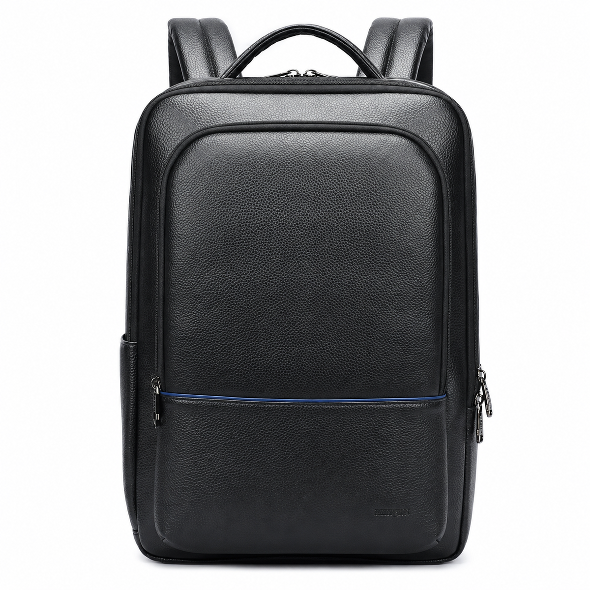 Men’s Black Leather Backpack