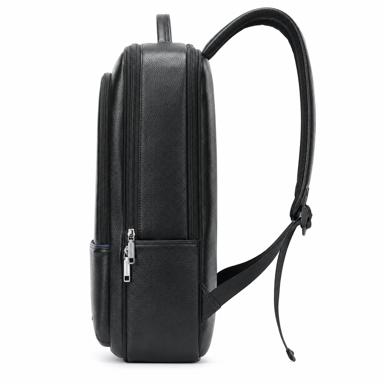 Men’s Black Leather Backpack