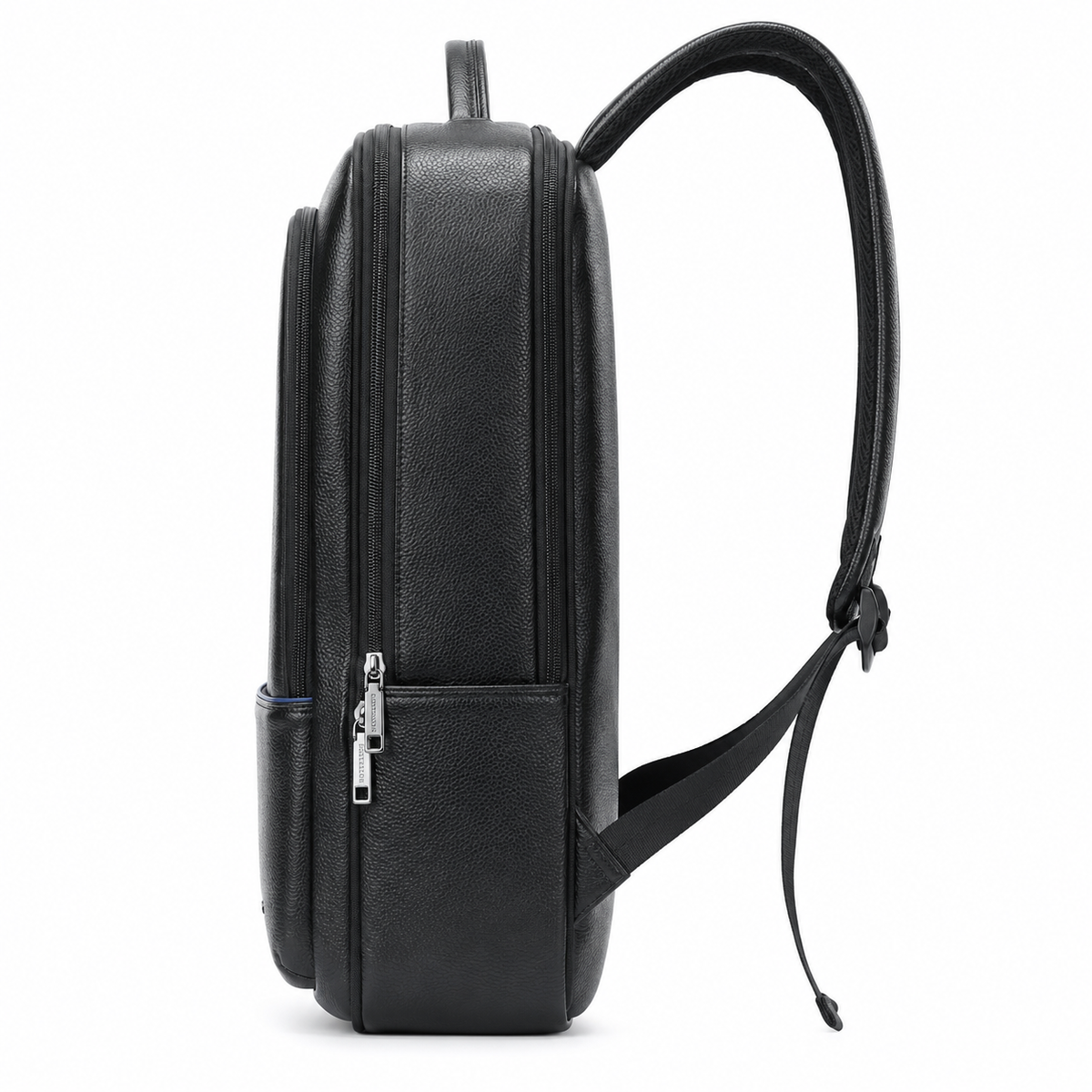 Men’s Black Leather Backpack