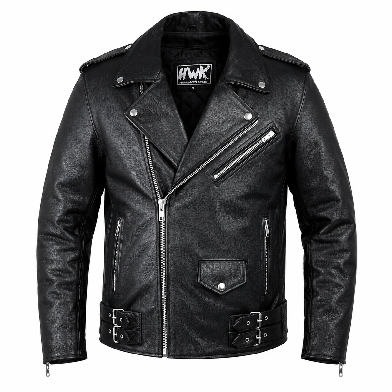 Men’s Black Leather Jacket