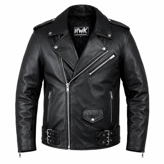 Men’s Black Leather Jacket