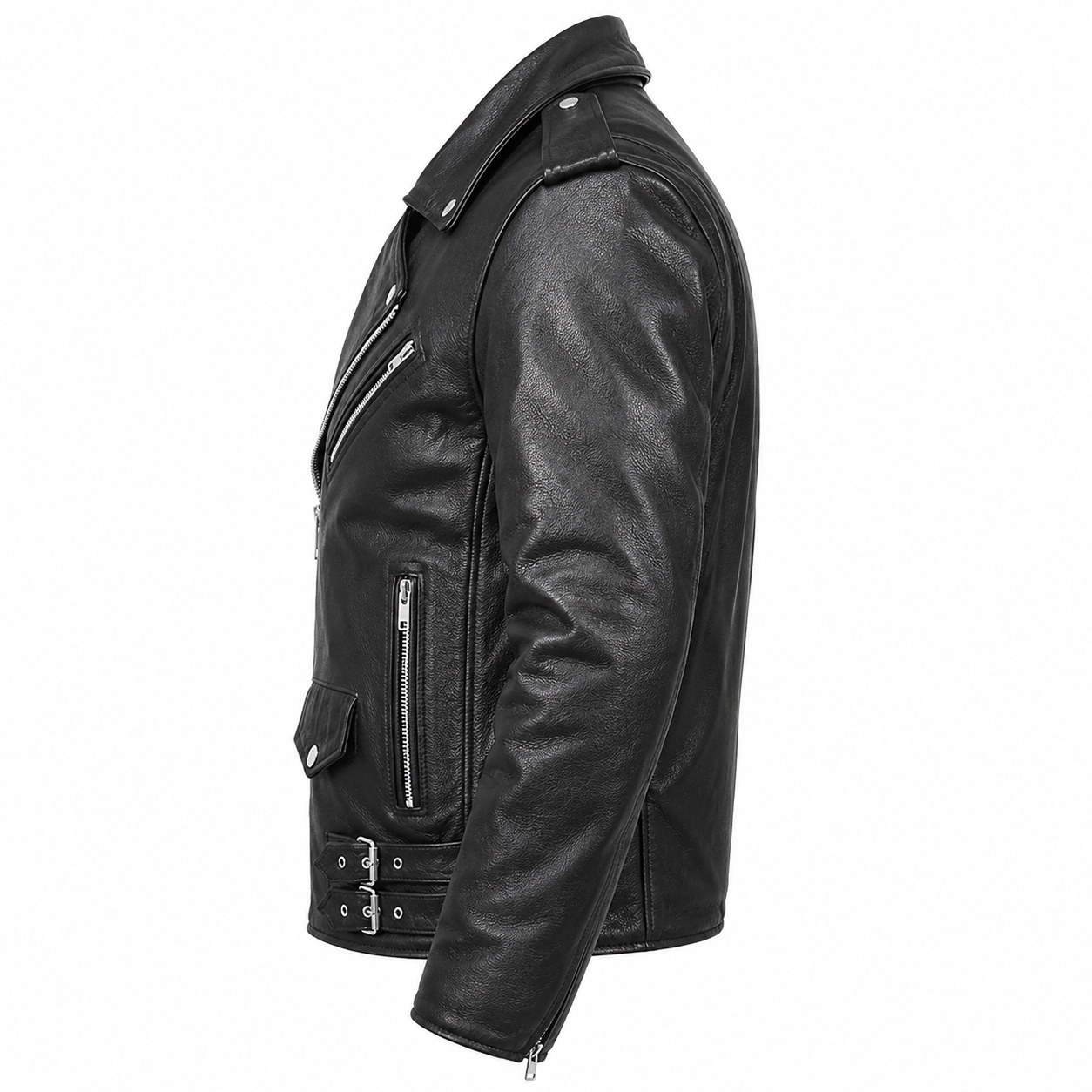 Men’s Black Leather Jacket