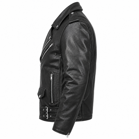 Men’s Black Leather Jacket