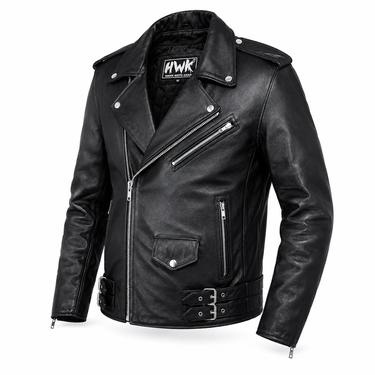 Men’s Black Leather Jacket