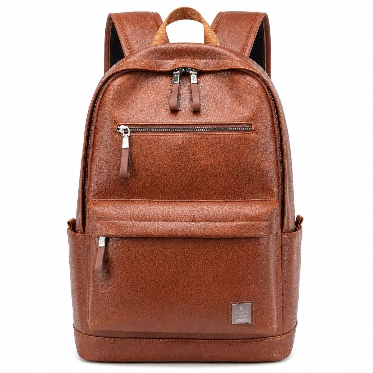 Men’s Brown Leather Backpack