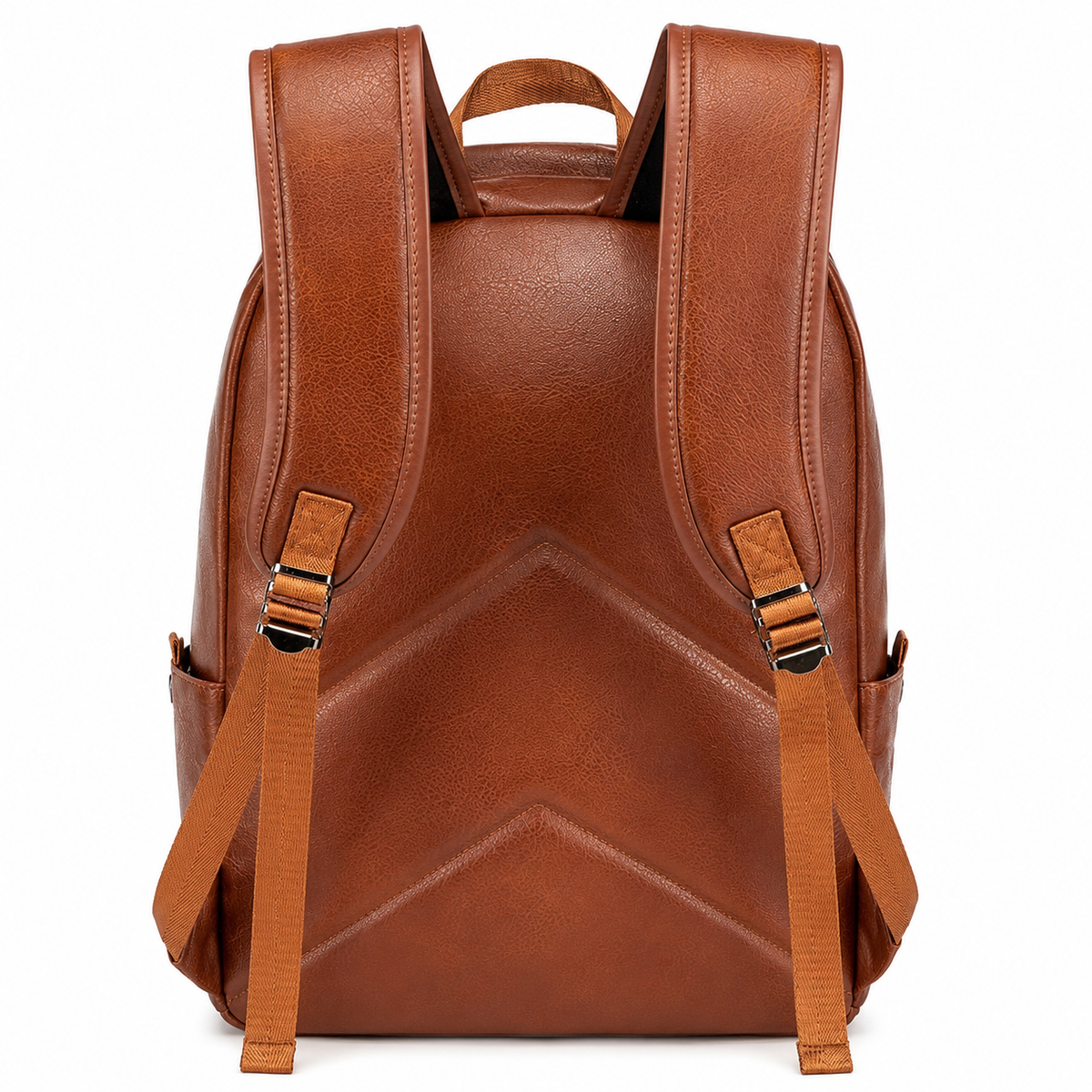 Men’s Brown Leather Backpack