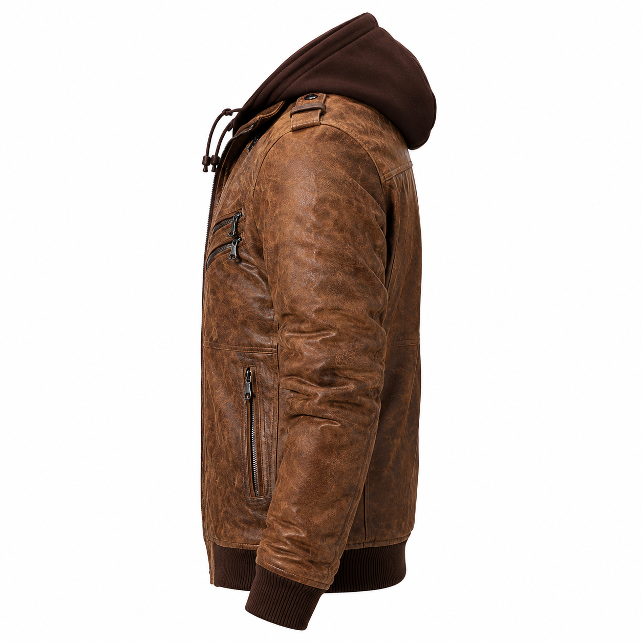 Men’s Brown Leather Jacket