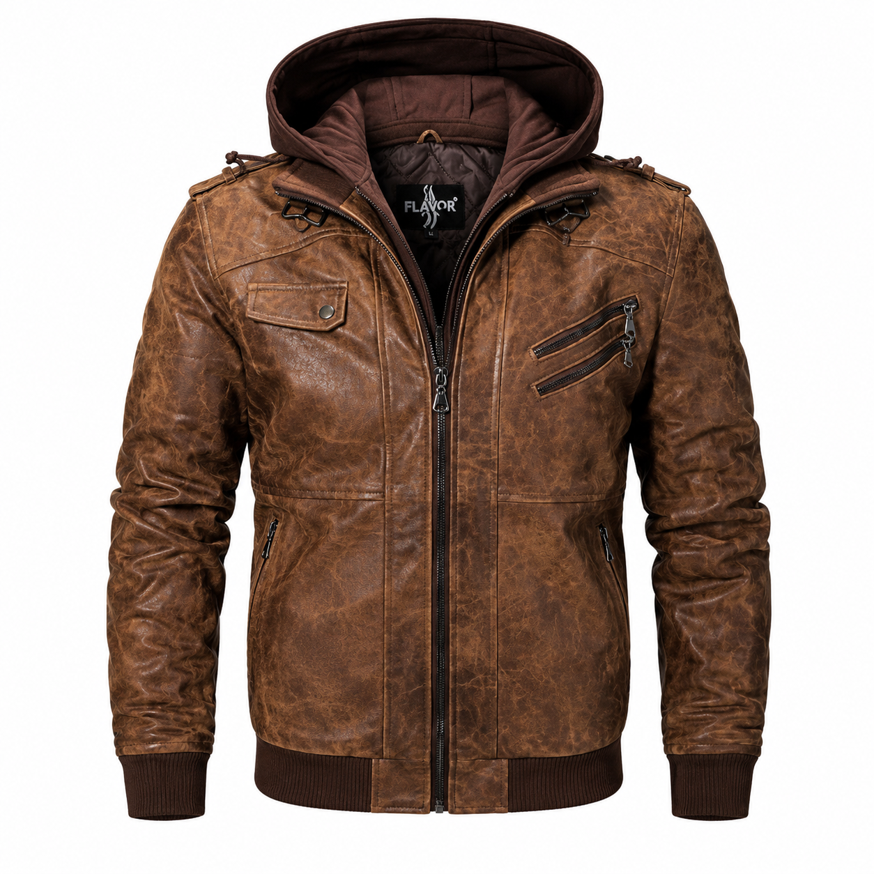 Men’s Brown Leather Jacket